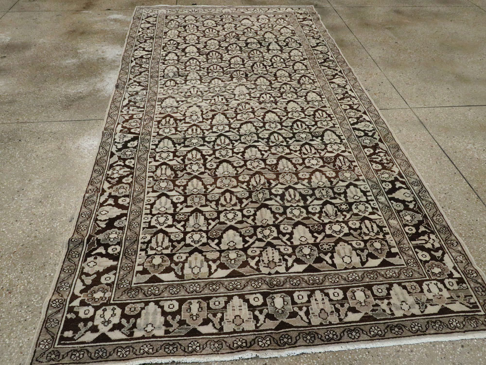 Vintage Persian Malayer Gallery Carpet, No.25334 - Staging