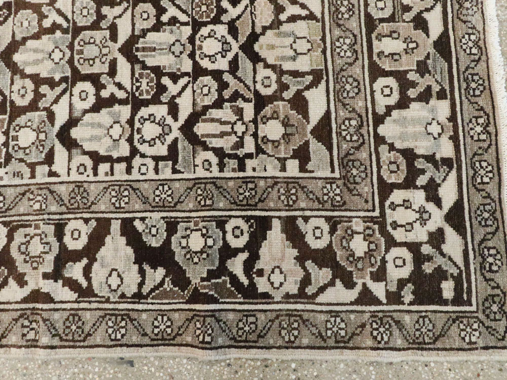 Vintage Persian Malayer Gallery Carpet, No.25334 - Staging