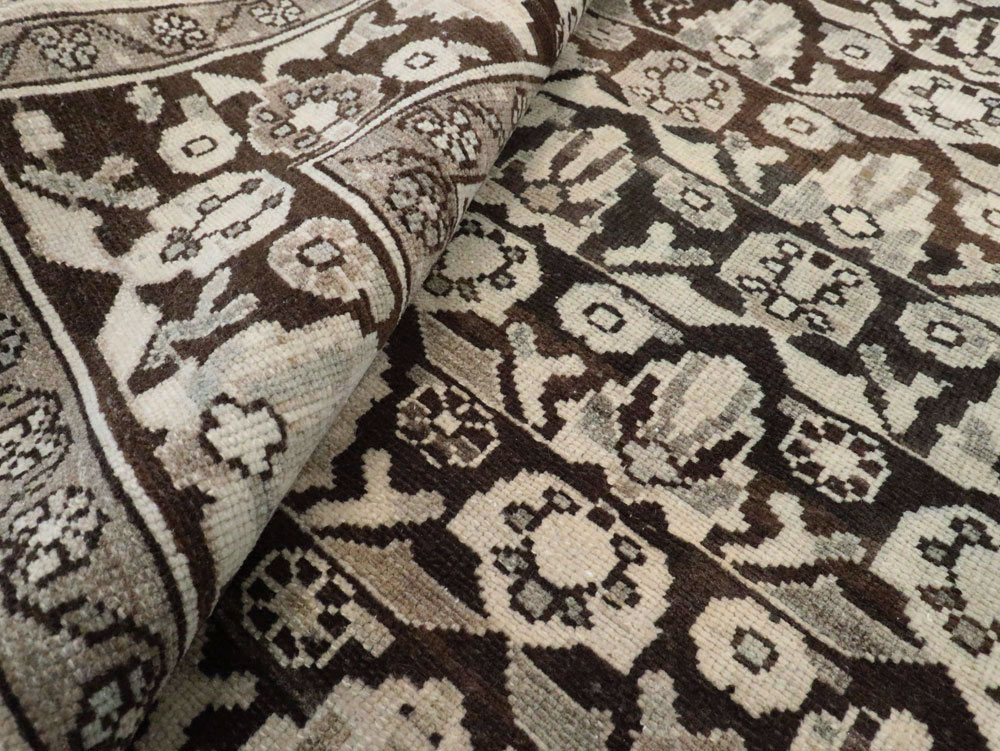 Vintage Persian Malayer Gallery Carpet, No.25334 - Staging