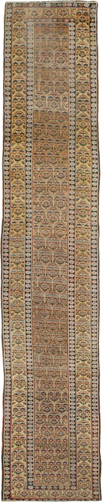 Antique Persian Kurdish Runner, No.25361 - Staging
