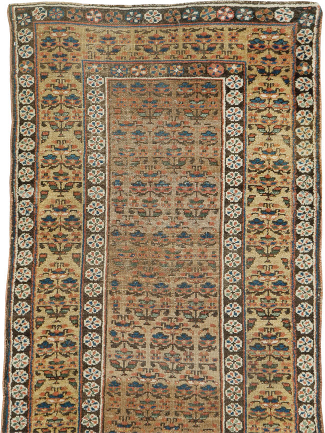 Antique Persian Kurdish Runner, No.25361 - Staging
