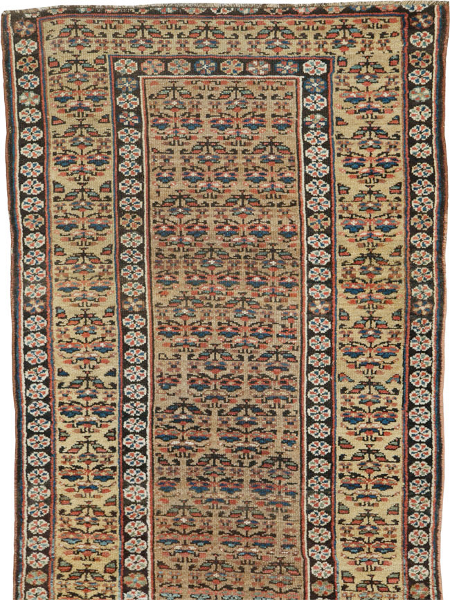 Antique Persian Kurdish Runner, No.25361 - Staging
