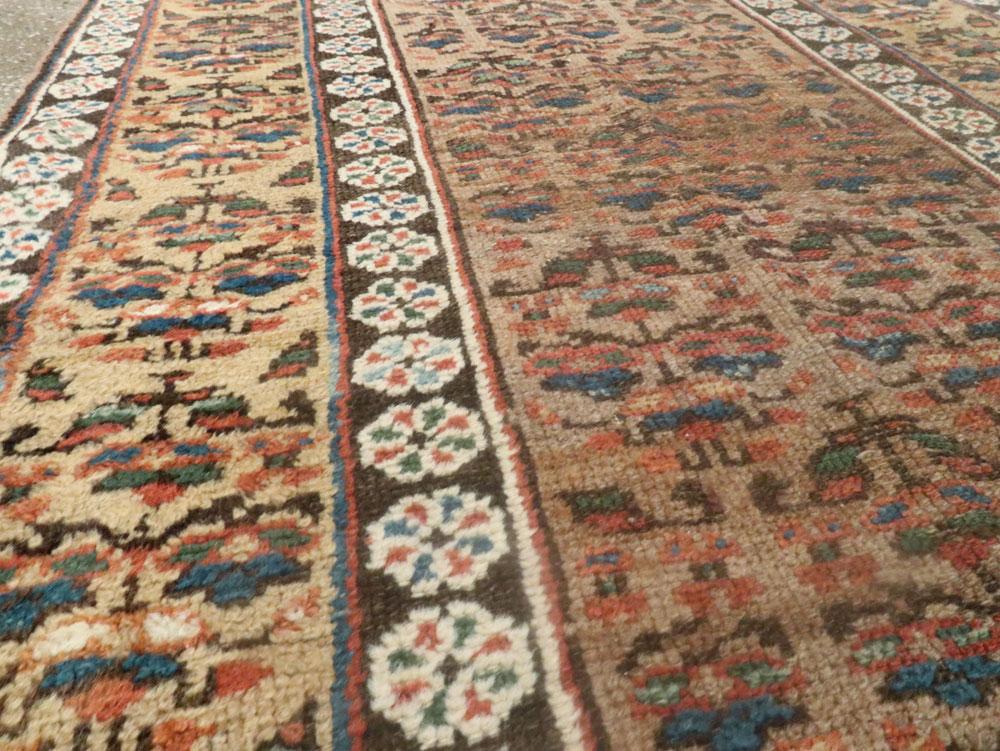 Antique Persian Kurdish Runner, No.25361 - Staging