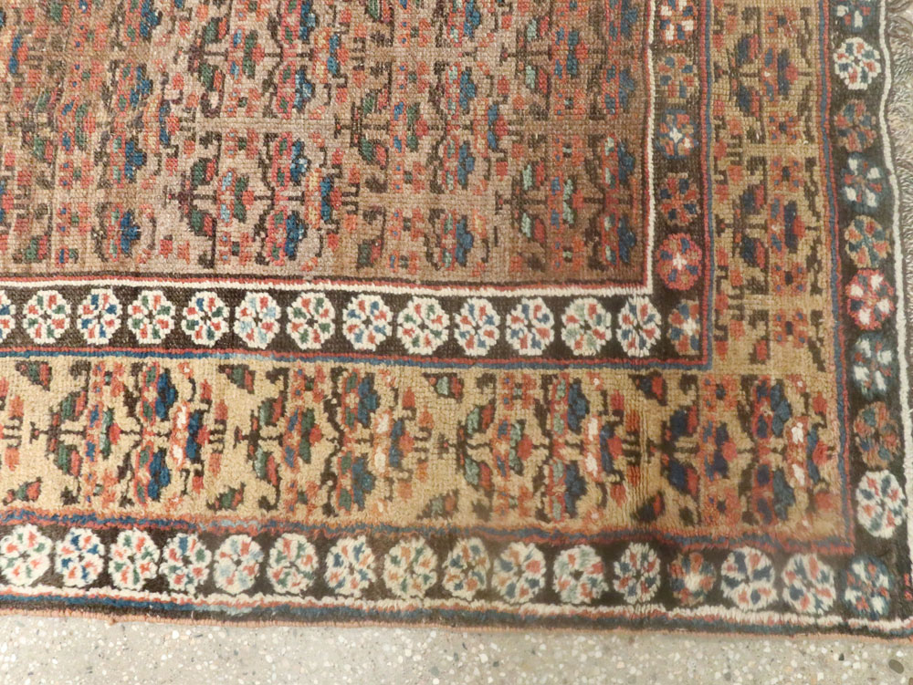 Antique Persian Kurdish Runner, No.25361 - Staging