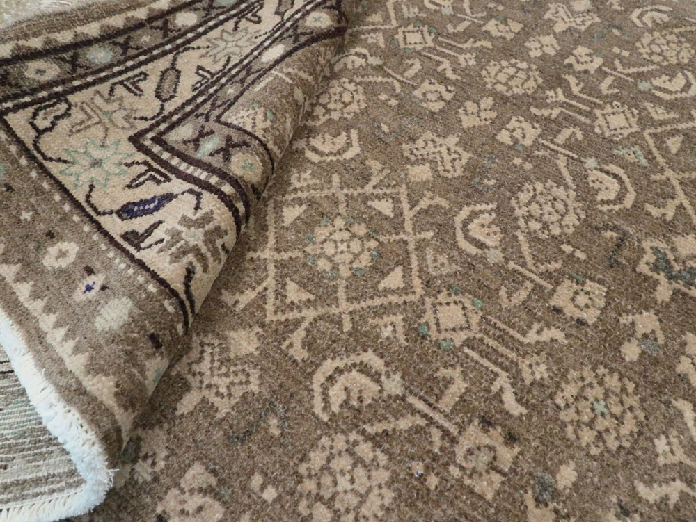 Vintage Persian Malayer Gallery Carpet, No.25374 - Staging