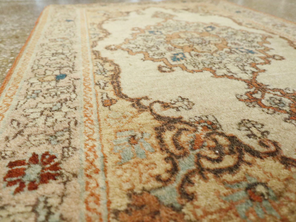 Antique Persian Tabriz Hagi Jalili Rug, No.25388 - Staging