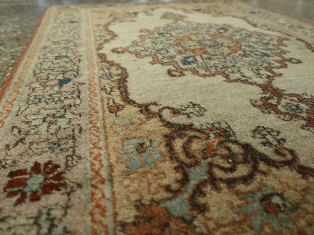 Antique Persian Tabriz Hagi Jalili Rug, No.25388 - Staging