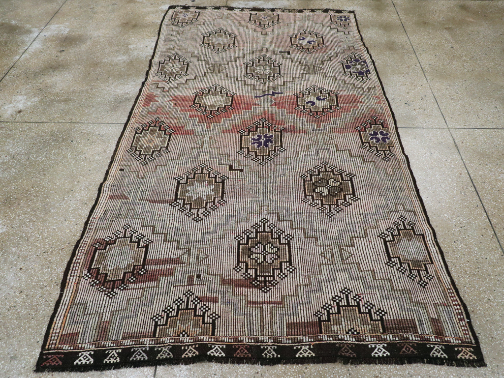 Vintage Turkish Flatweave, No.25410 - Staging
