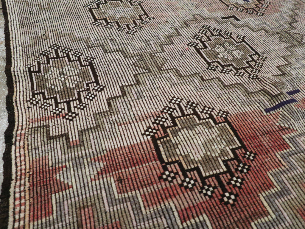 Vintage Turkish Flatweave, No.25410 - Staging