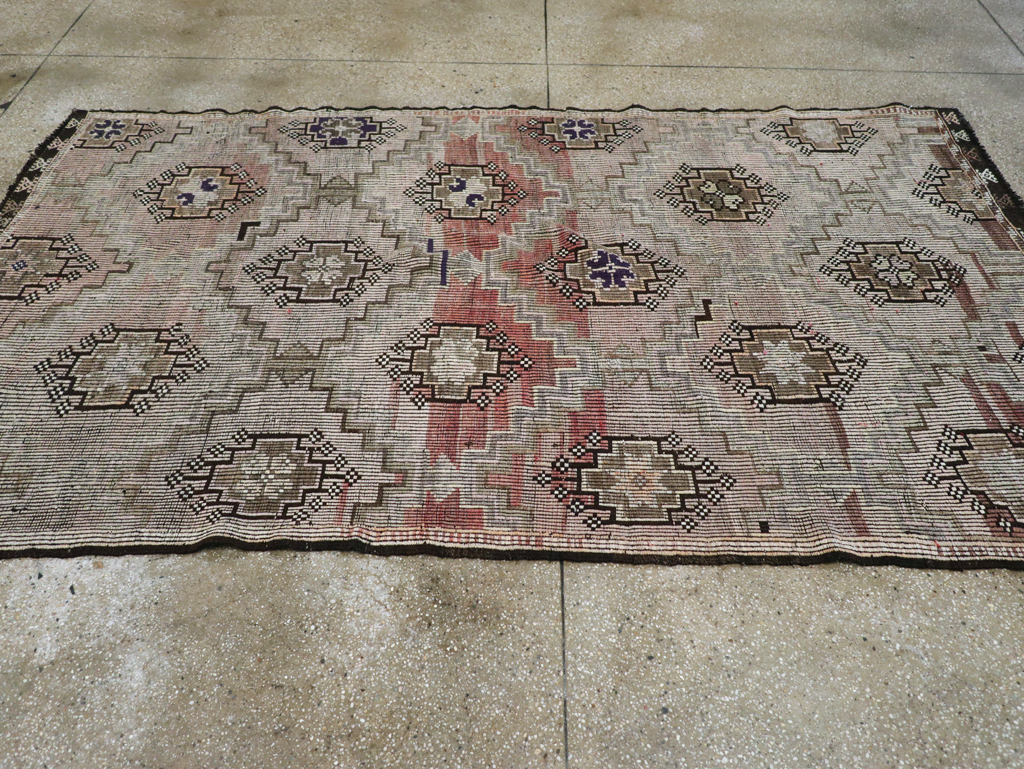 Vintage Turkish Flatweave, No.25410 - Staging