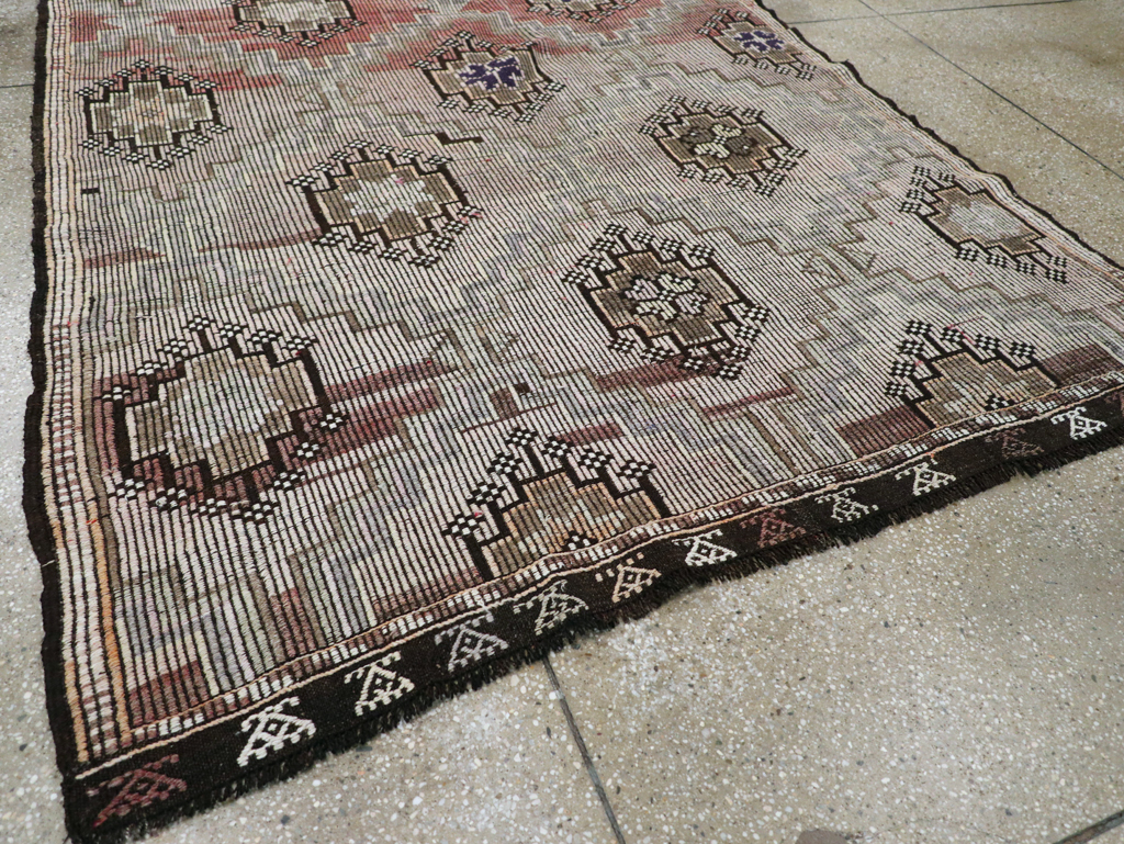 Vintage Turkish Flatweave, No.25410 - Staging
