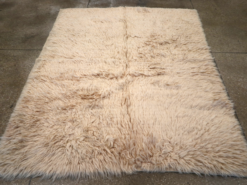Vintage Turkish Tulu Rug, No.25436 - Staging