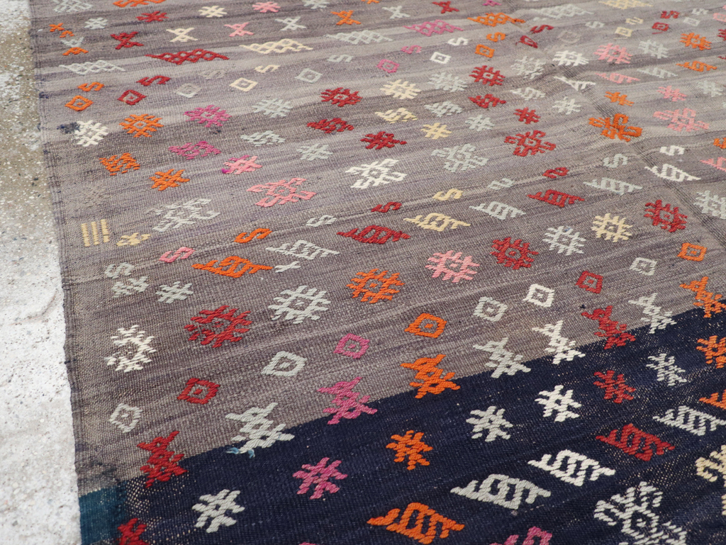 Vintage Turkish Kilim, No.25437 - Staging