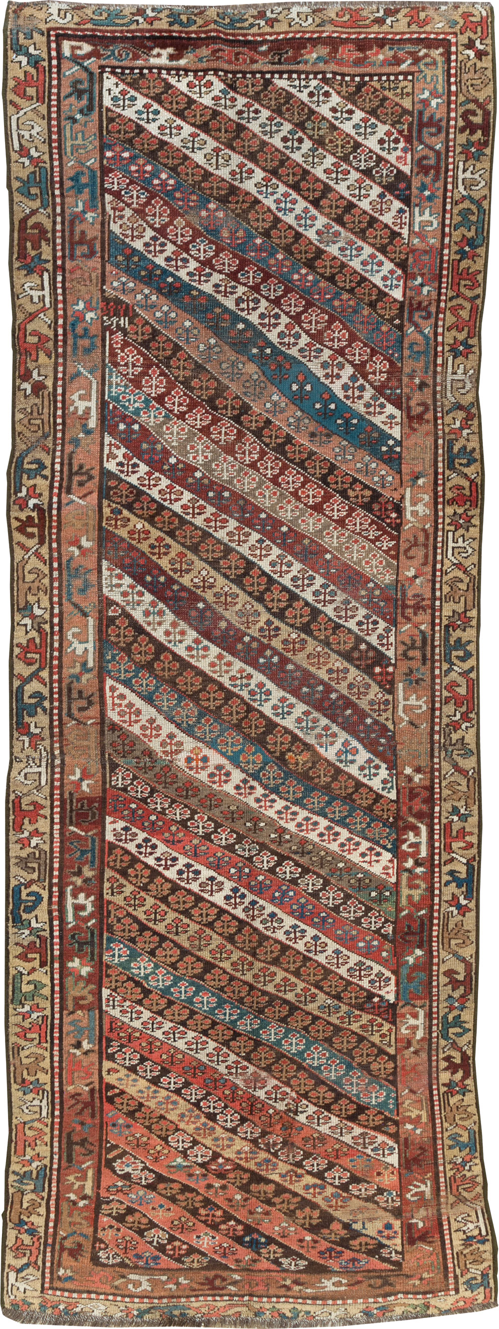 Antique Northwest Persian Runner, No.25470 - Staging