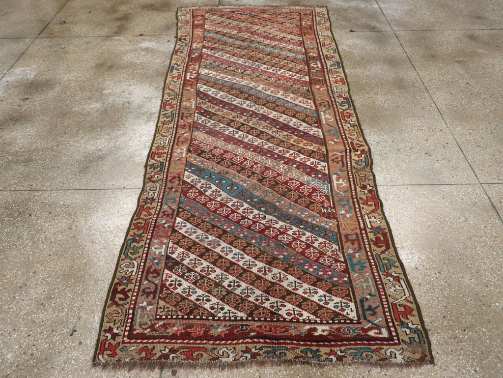 Antique Northwest Persian Runner, No.25470 - Staging