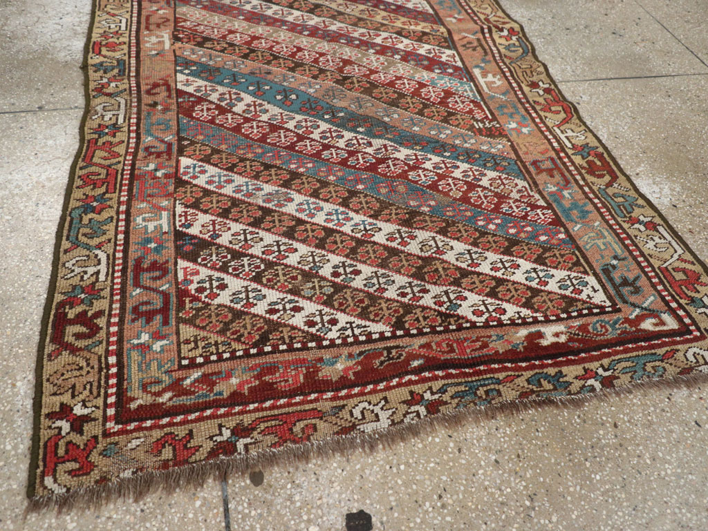 Antique Northwest Persian Runner, No.25470 - Staging