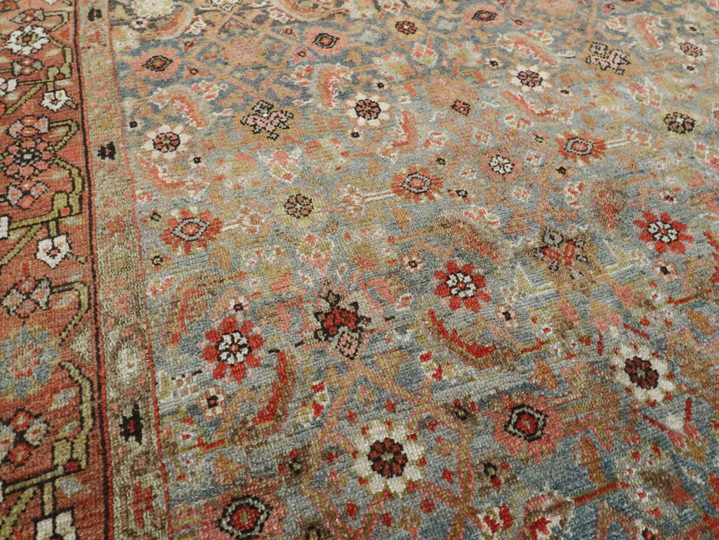 Antique Persian Gallery Malayer Carpet, No.25477 - Staging
