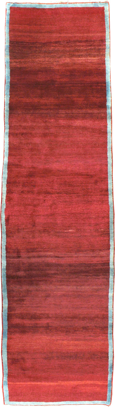 Vintage Persian Malayer Modernist Rug, No.25485 - Staging