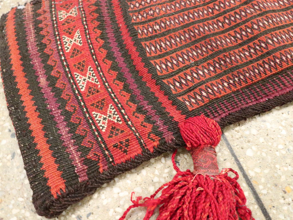 Vintage Uzbek Tribal Tent Band, No.25504 - Staging