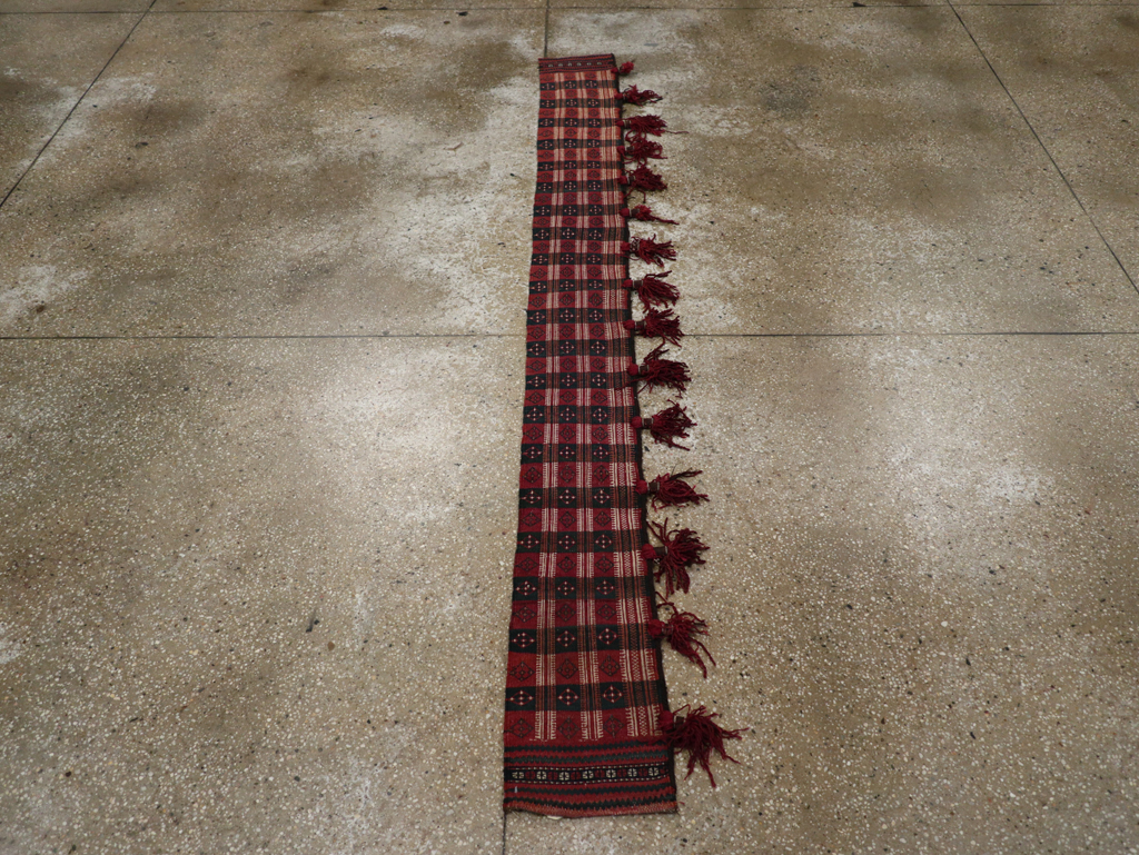 Vintage Uzbek Tribal Tent Band, No.25505 - Staging