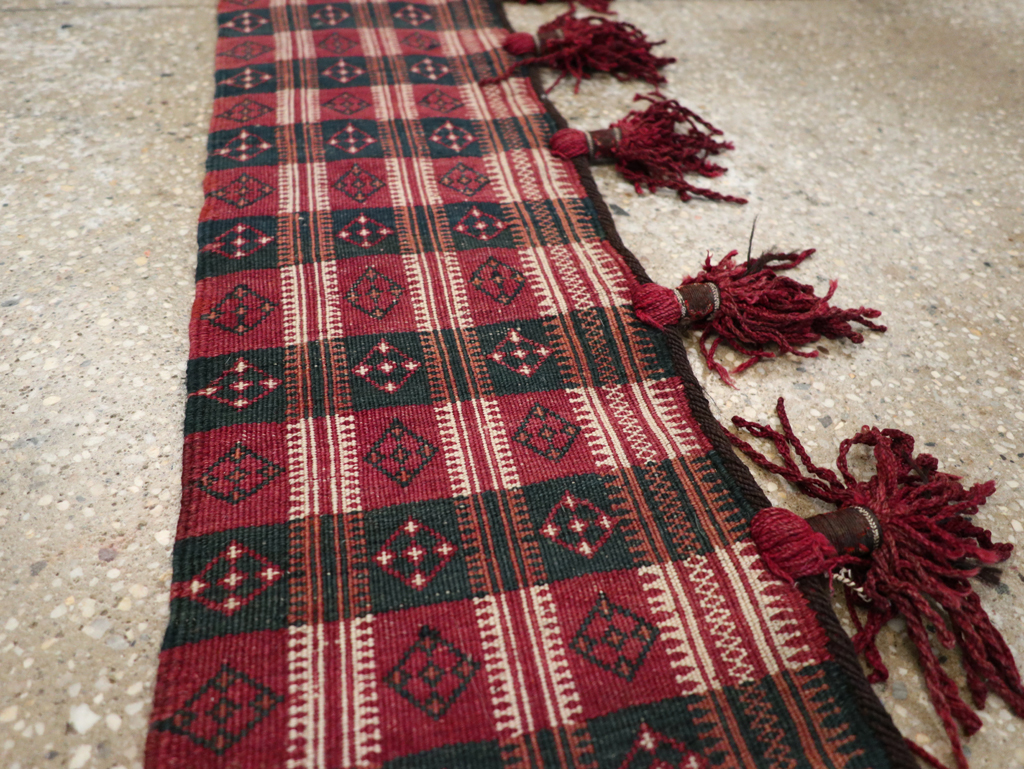 Vintage Uzbek Tribal Tent Band, No.25505 - Staging