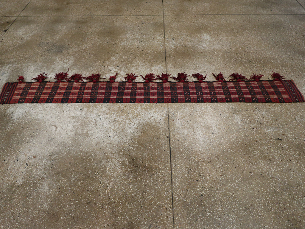 Vintage Uzbek Tribal Tent Band, No.25505 - Staging