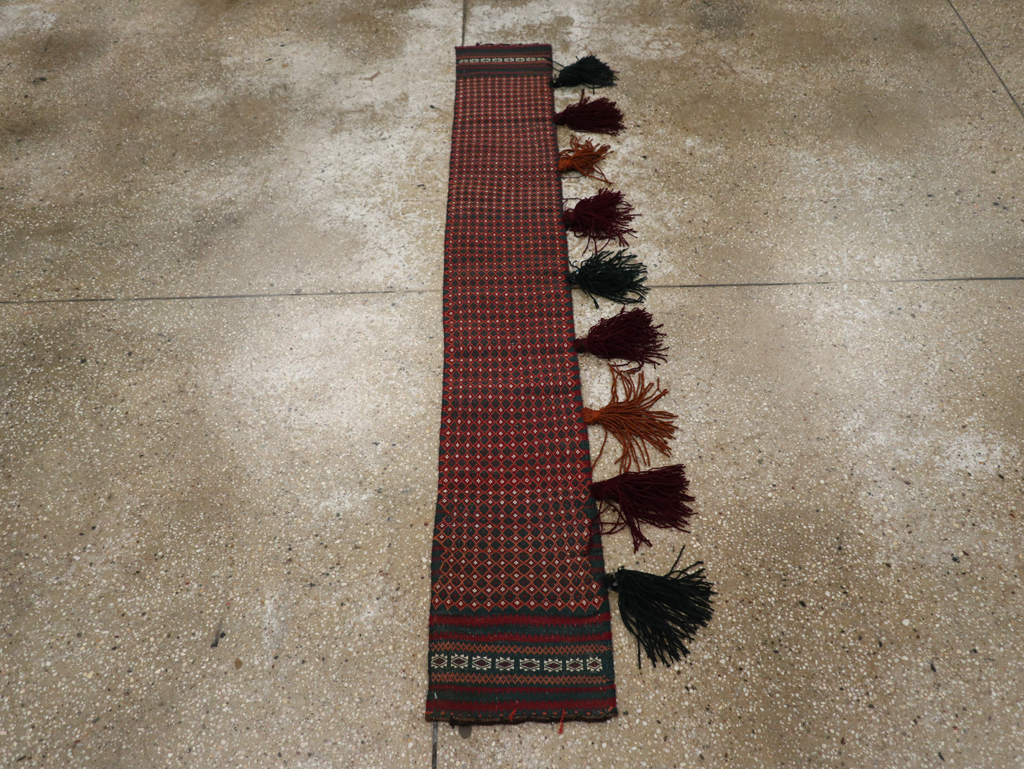 Vintage Uzbek Tribal Tent Band, No.25506 - Staging