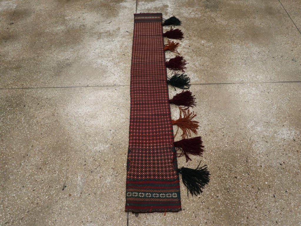 Vintage Uzbek Tribal Tent Band, No.25506 - Staging