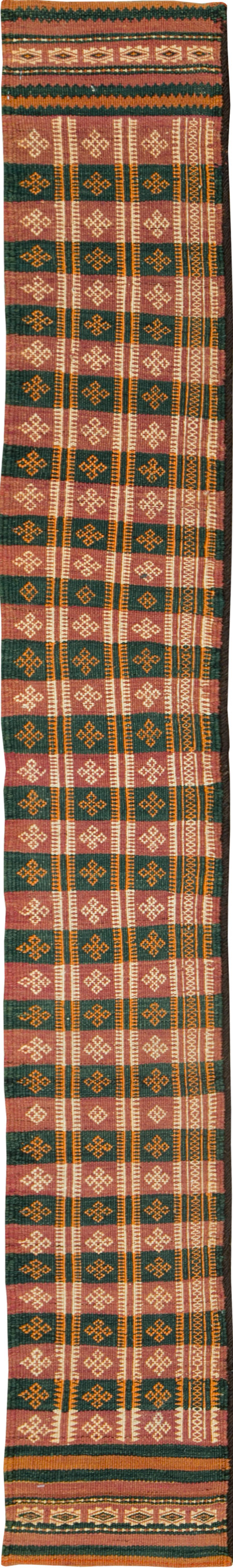 Vintage Uzbek Tribal Tent Band, No.25507 - Staging