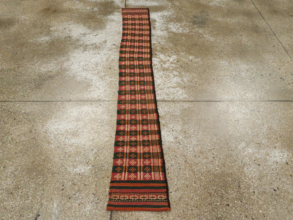 Vintage Uzbek Tribal Tent Band, No.25507 - Staging