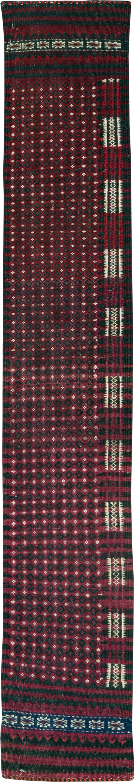 Vintage Uzbek Tribal Tent Band, No.25508 - Staging