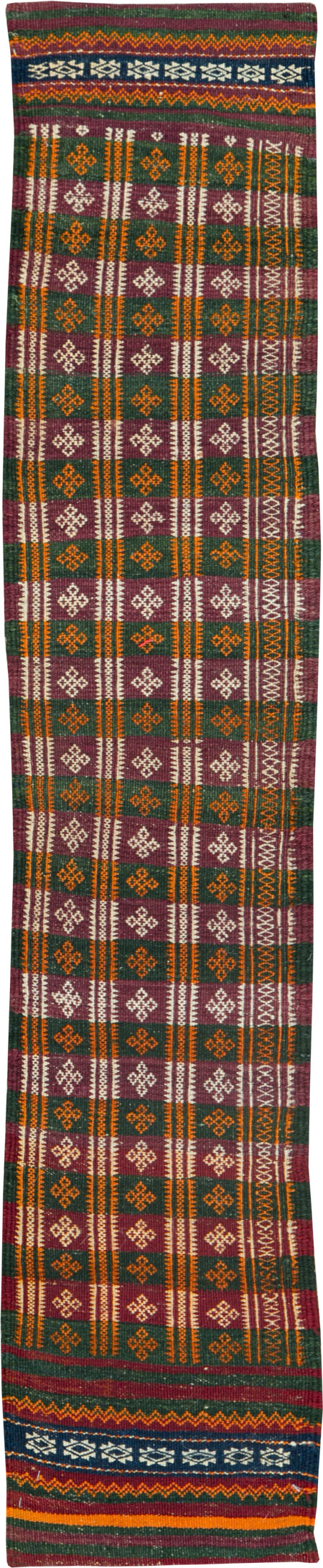 Vintage Uzbek Tribal Tent Band, No.25510 - Staging