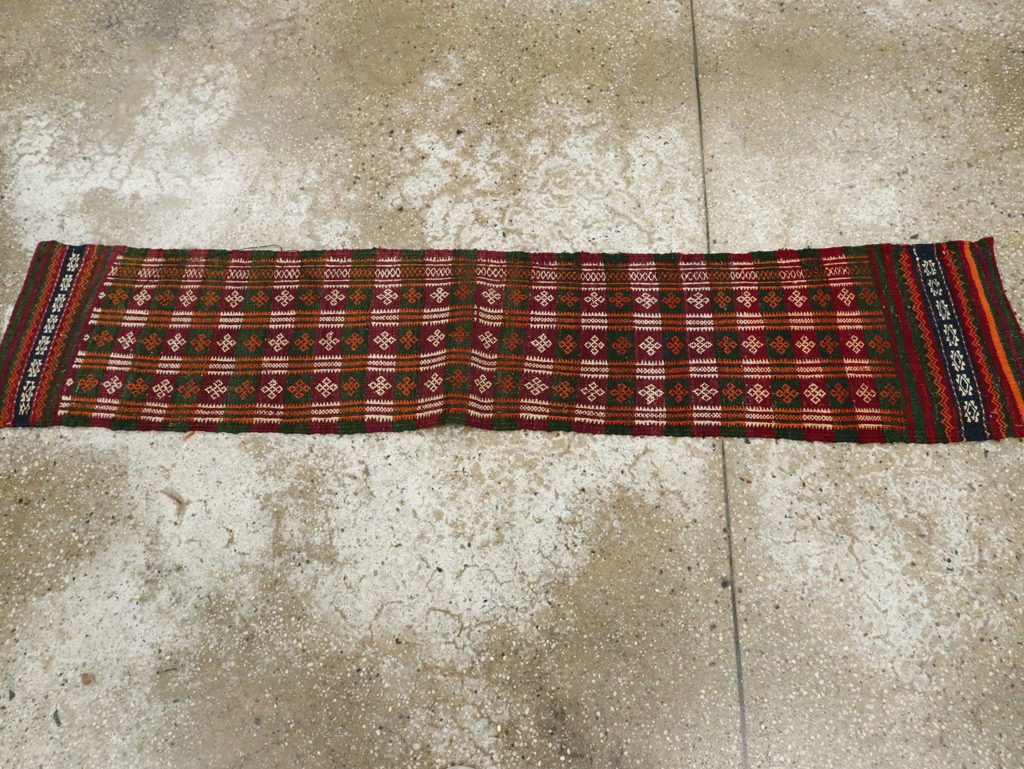 Vintage Uzbek Tribal Tent Band, No.25510 - Staging