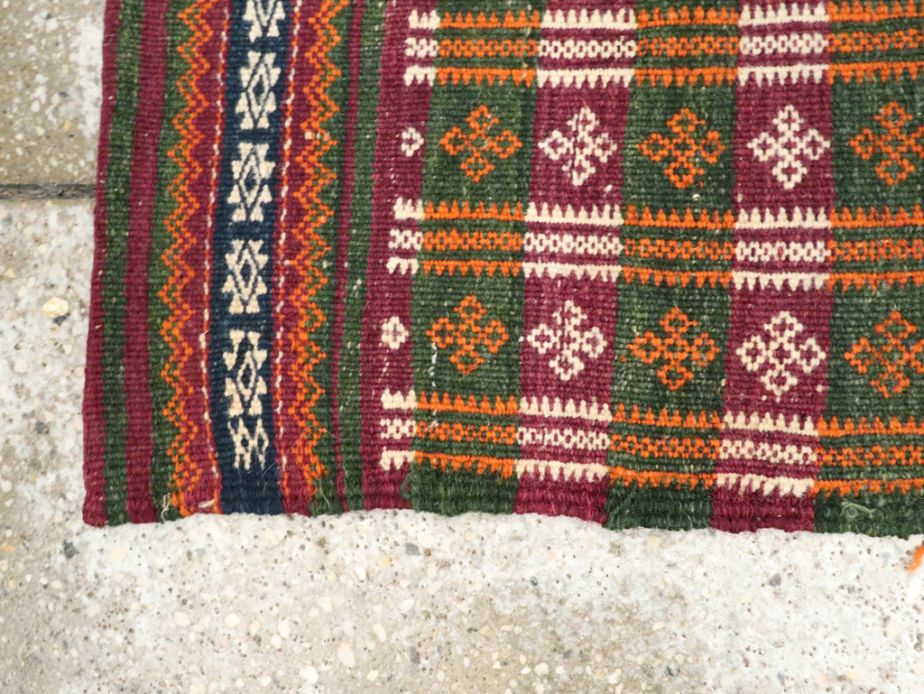 Vintage Uzbek Tribal Tent Band, No.25510 - Staging