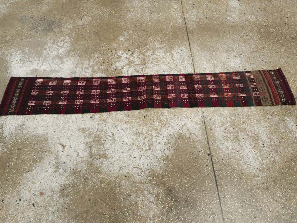 Vintage Uzbek Tribal Tent Band, No.25513 - Staging