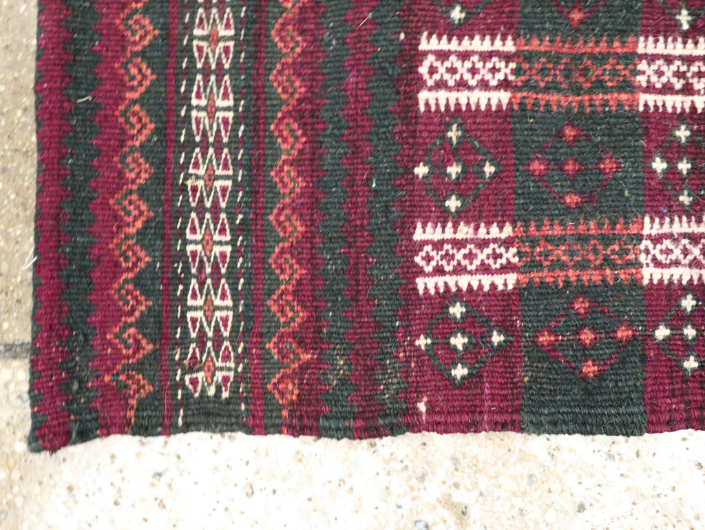 Vintage Uzbek Tribal Tent Band, No.25513 - Staging