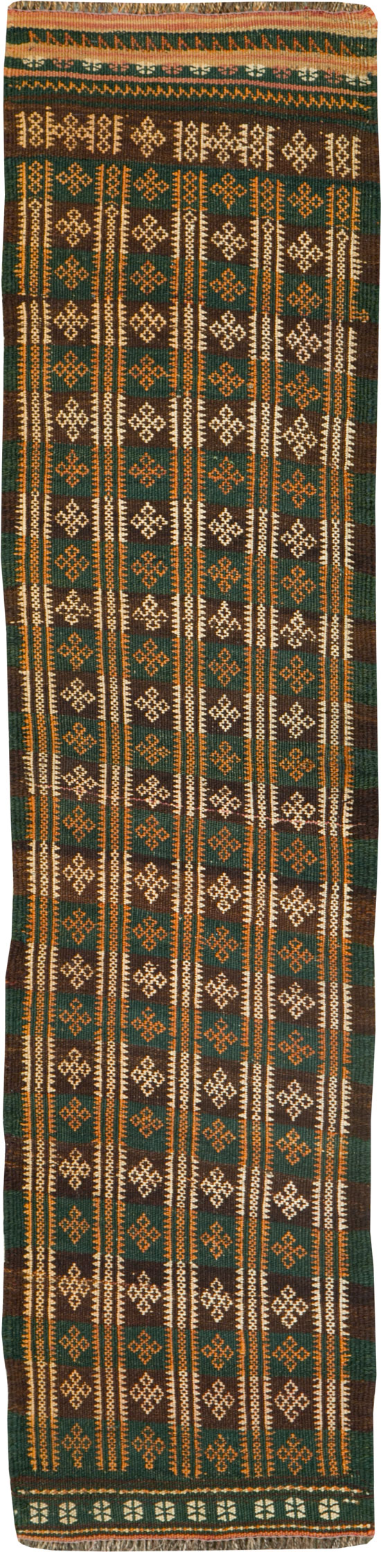 Vintage Uzbek Tribal Tent Band, No.25515 - Staging