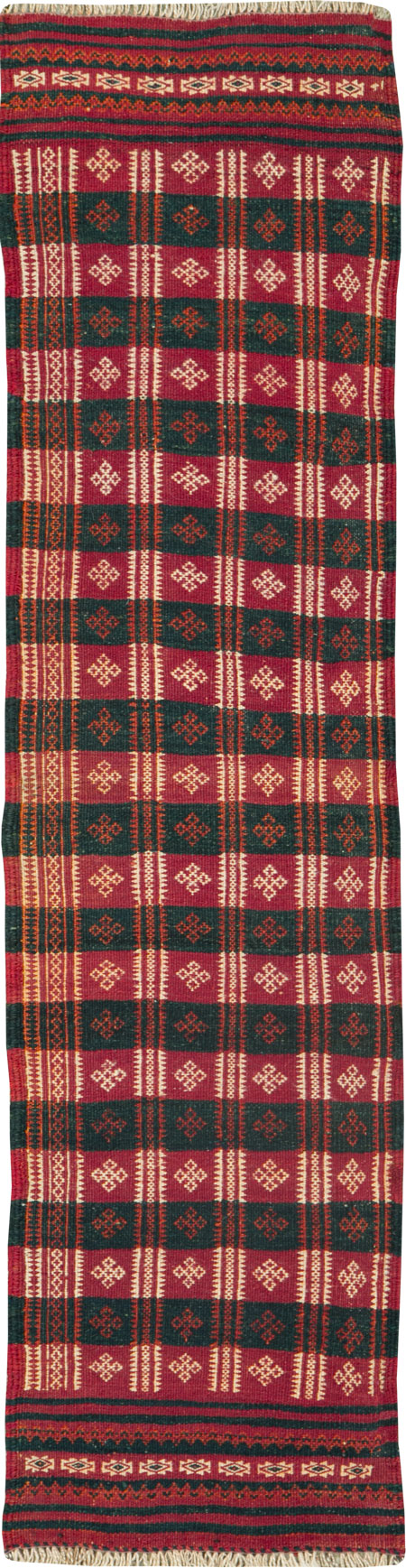 Vintage Uzbek Tribal Tent Band, No.25518 - Staging