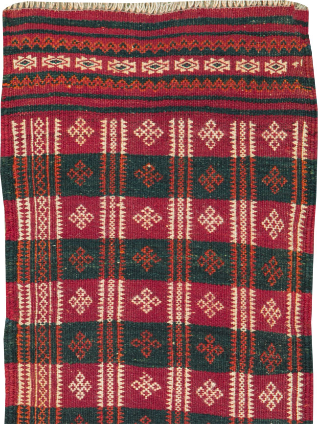 Vintage Uzbek Tribal Tent Band, No.25518 - Staging