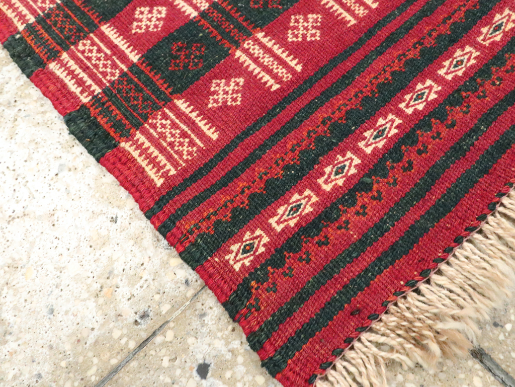 Vintage Uzbek Tribal Tent Band, No.25518 - Staging