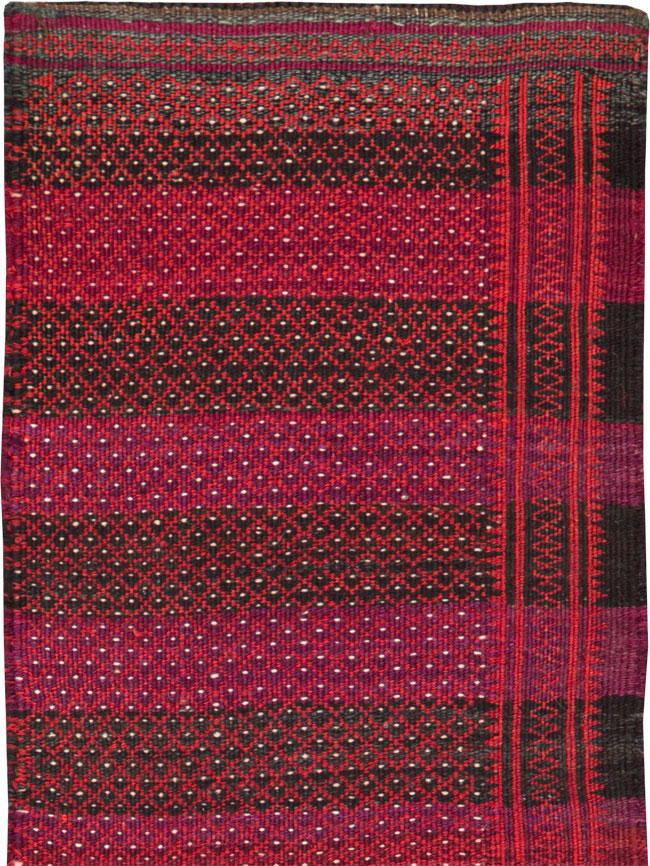 Vintage Uzbek Tribal Tent Band, No.25519 - Staging