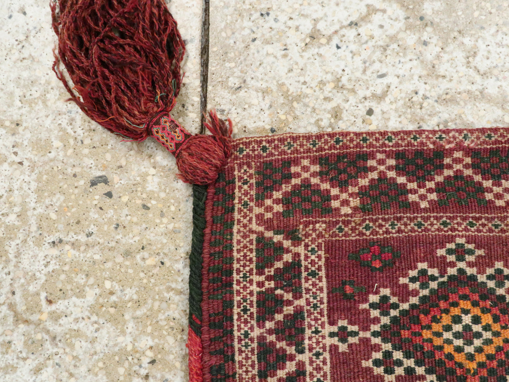 Vintage Uzbekistan Baluch Bag, No.25520 - Staging
