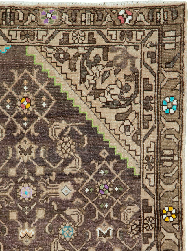 Vintage Persian Malayer Rug, No.25531 - Staging