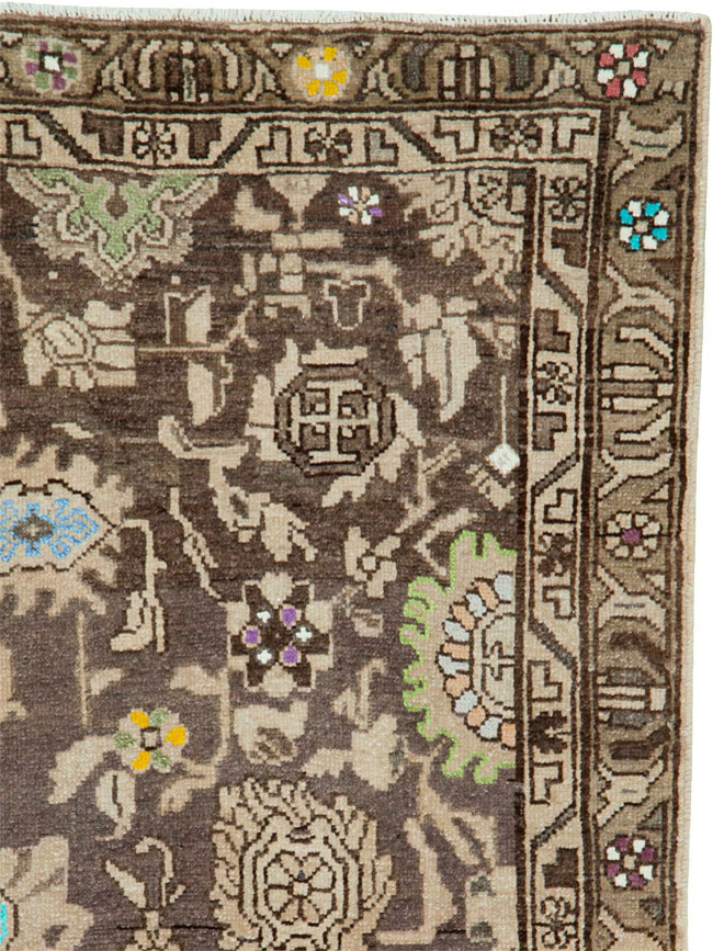 Vintage Persian Malayer Rug, No.25531 - Staging