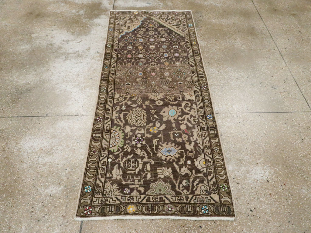 Vintage Persian Malayer Rug, No.25531 - Staging