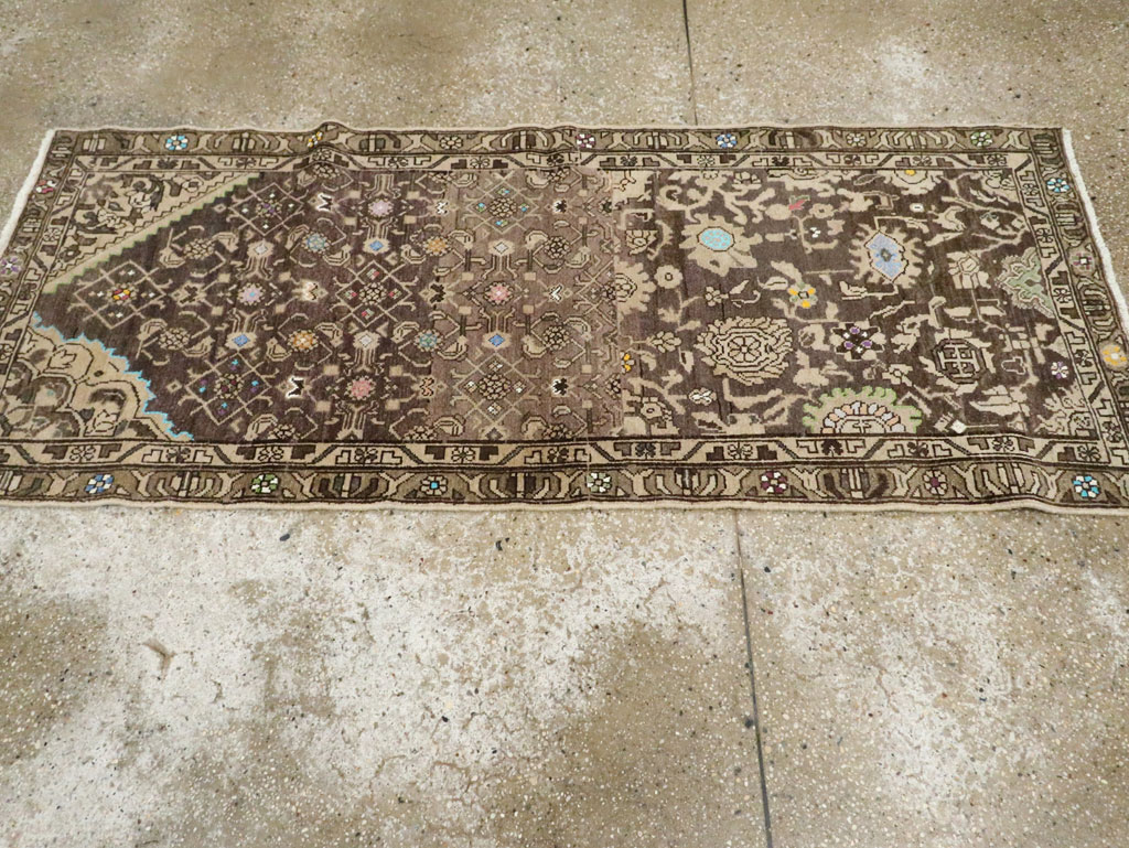 Vintage Persian Malayer Rug, No.25531 - Staging