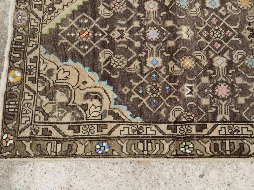 Vintage Persian Malayer Rug, No.25531 - Staging