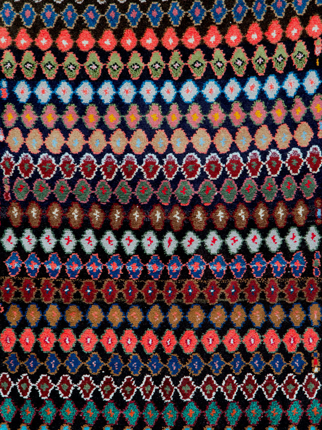 Vintage Persian Hamadan Runner, No.25536 - Staging