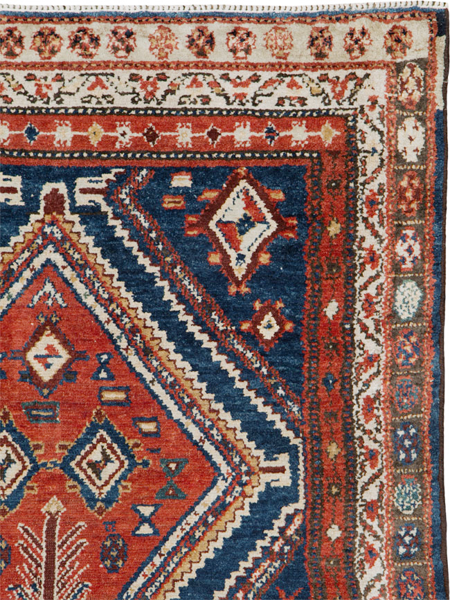 Antique Persian Malayer Rug, No.25544 - Staging