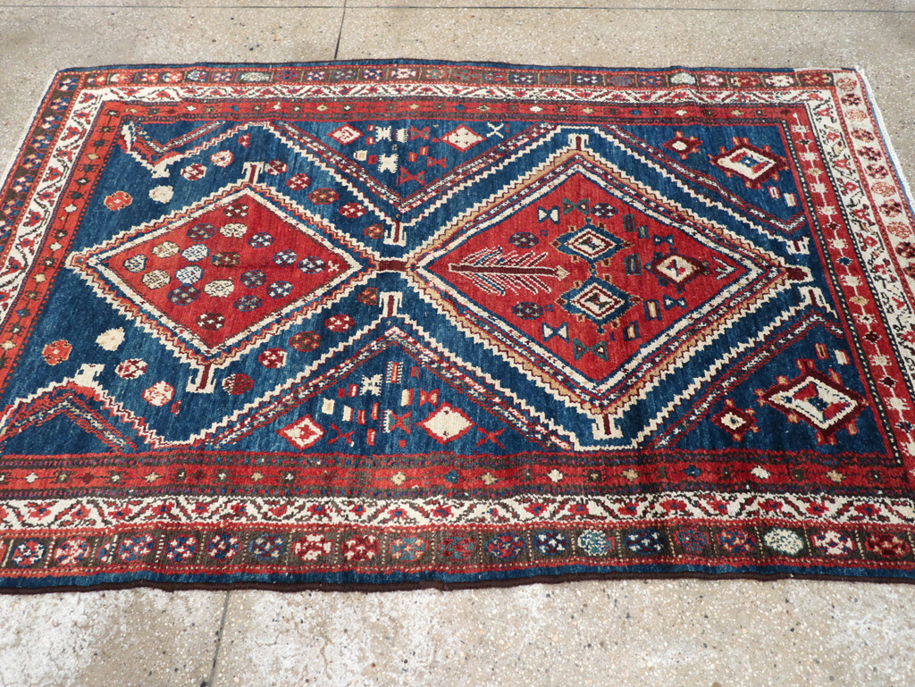Antique Persian Malayer Rug, No.25544 - Staging